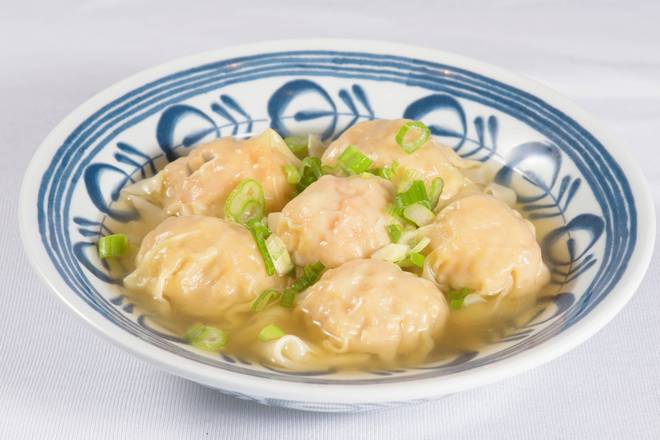 Jumbo Shrimp Wonton in Soup 鮮蝦大雲吞